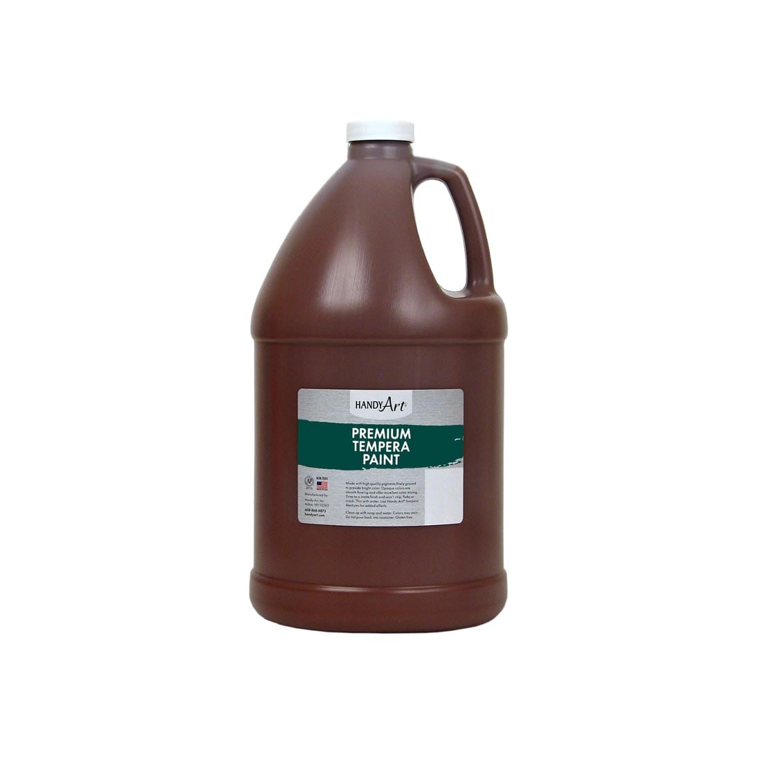 Gallon of Brown Handy Art Premium Tempera Paint