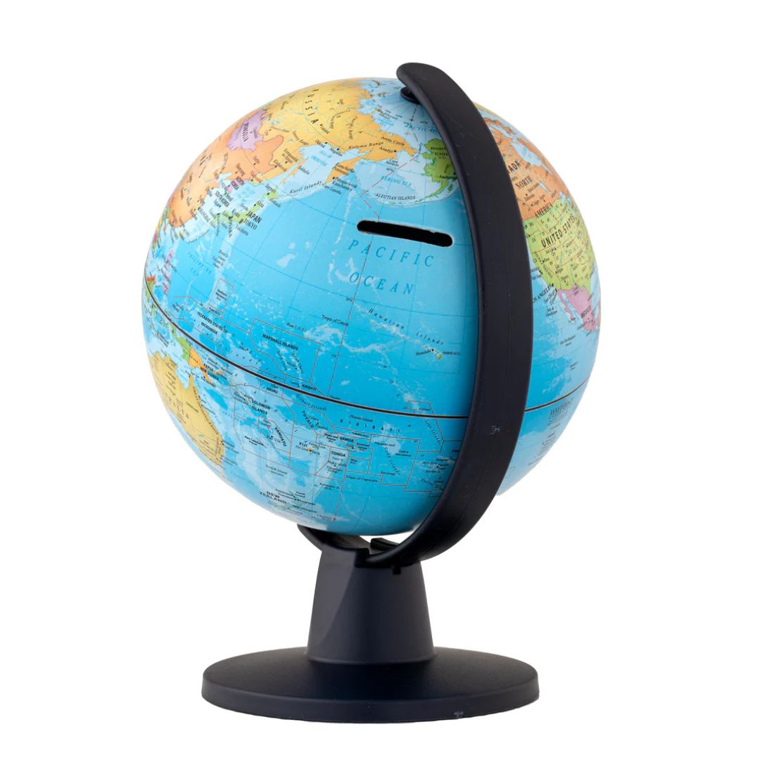 Coin Bank Globe by GeoClassic