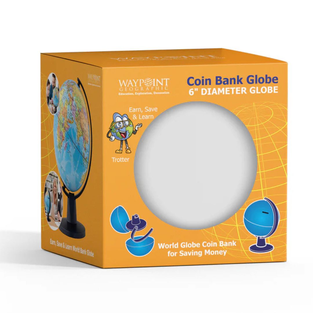 box for Coin Bank Globe by GeoClassic