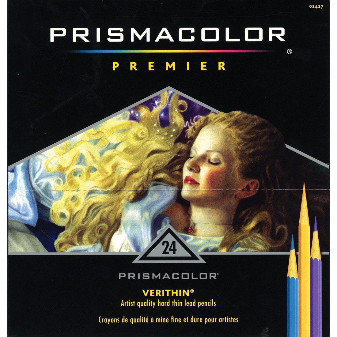 Prismacolor Verithin Colored Pencils 24 Color Set