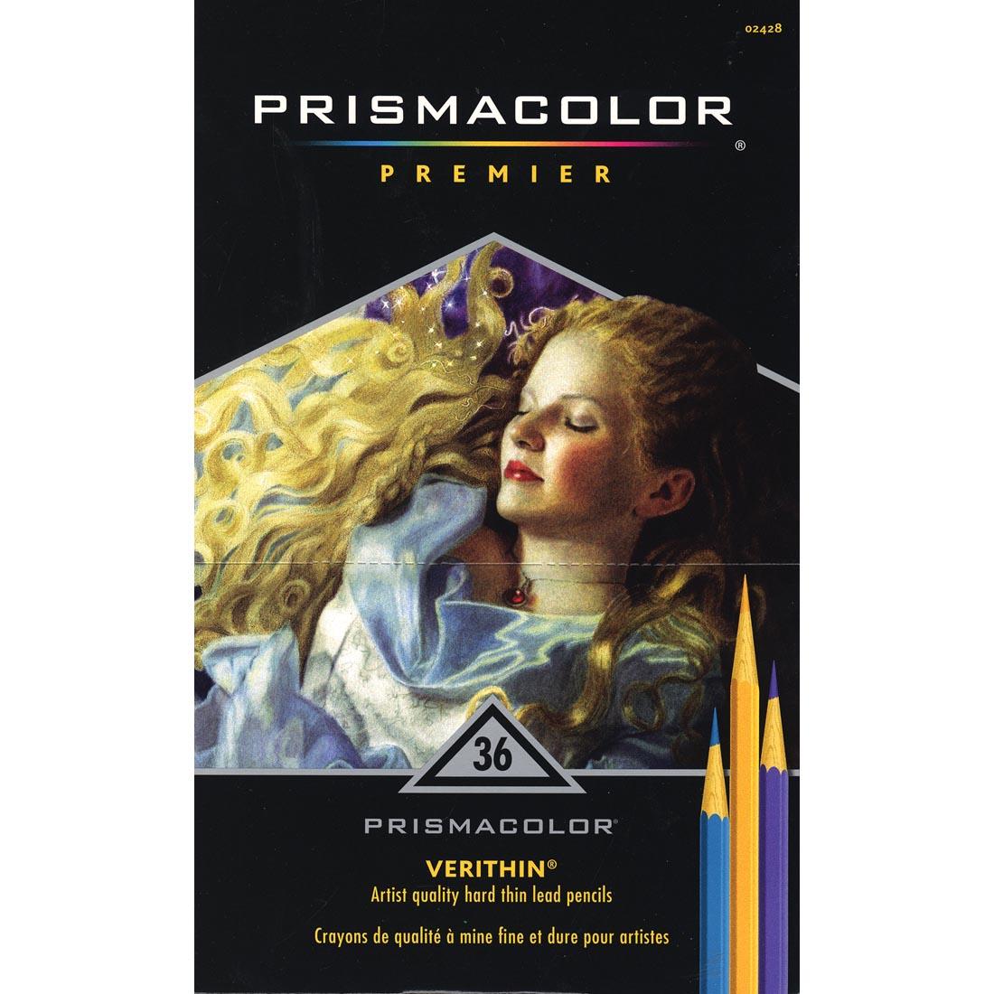 Prismacolor Verithin Colored Pencils 36 Color Set