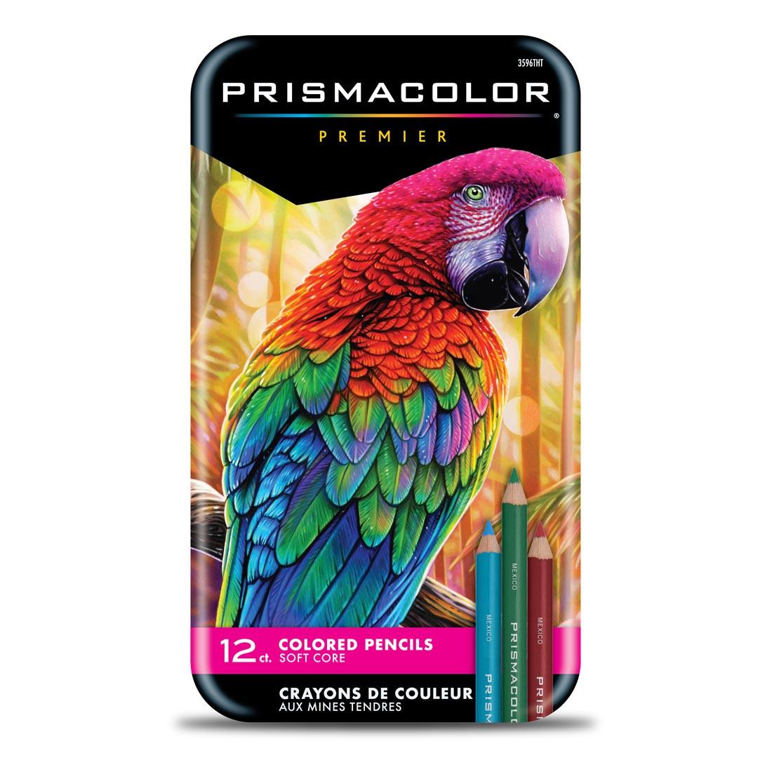front package of Prismacolor Premier Colored Pencils 12-Color Set