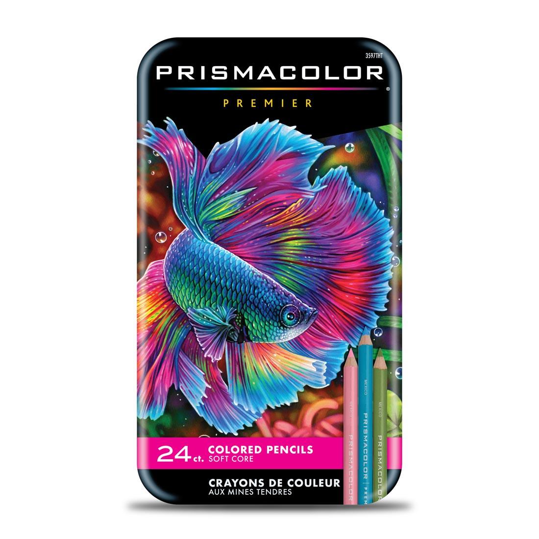 front package of Prismacolor Premier Colored Pencils 24-Color Set