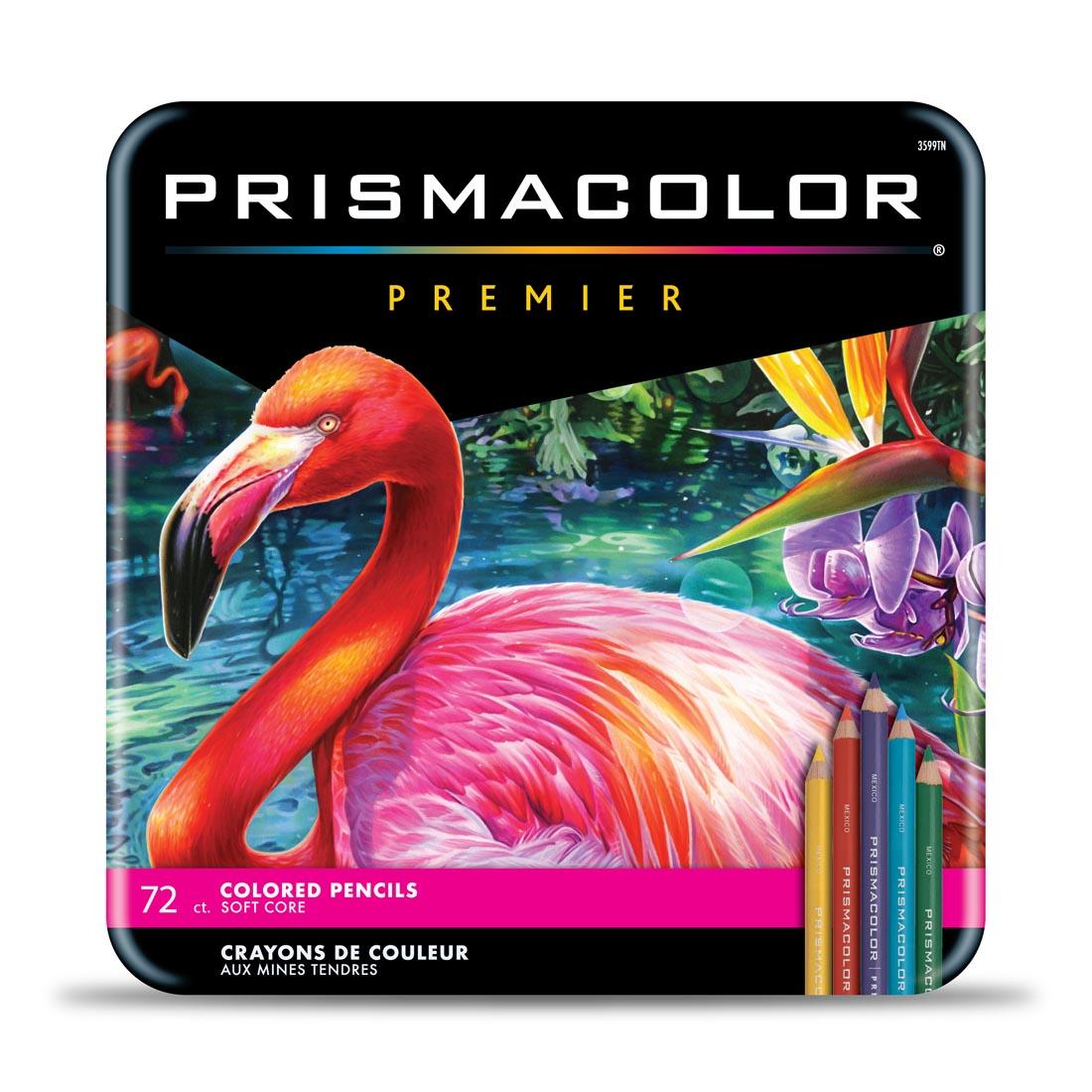 front of Prismacolor Premier Colored Pencils 72-Color Set