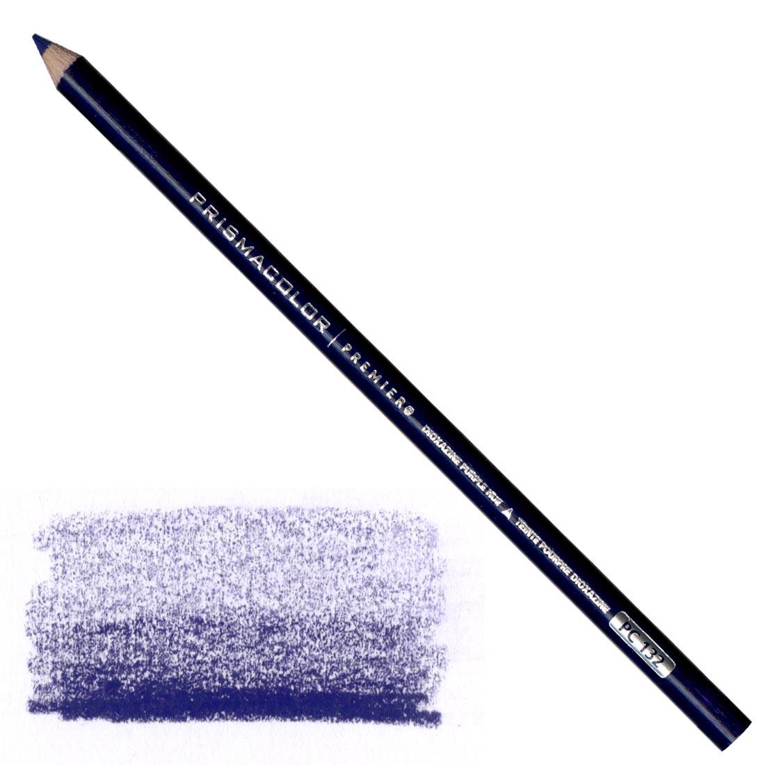 Dioxazine Purple Hue Prismacolor Premier Colored Pencil with a sample colored swatch