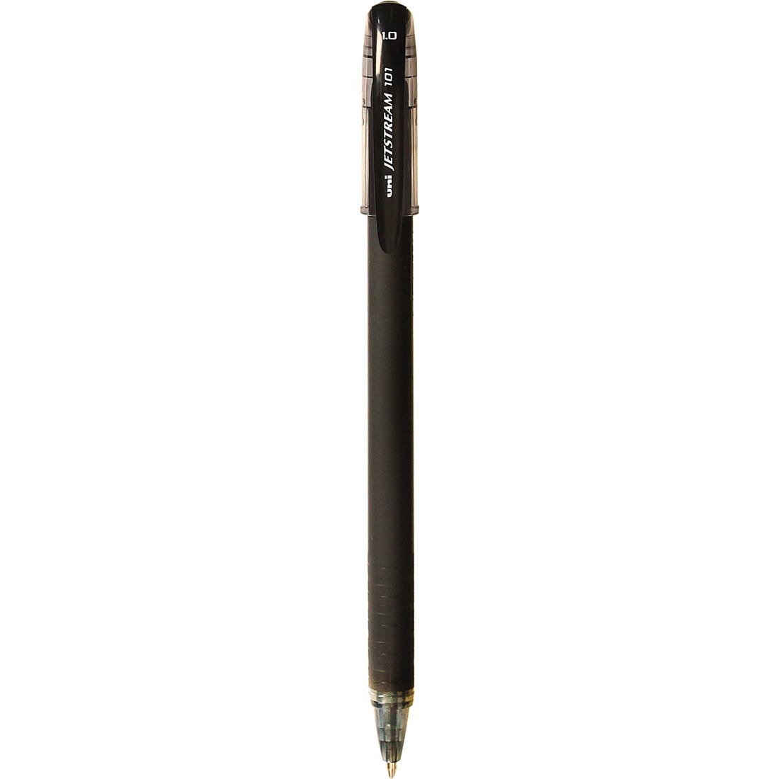 Uni-ball Jetstream 101 Rollerball Pen Black with cap on opposite end