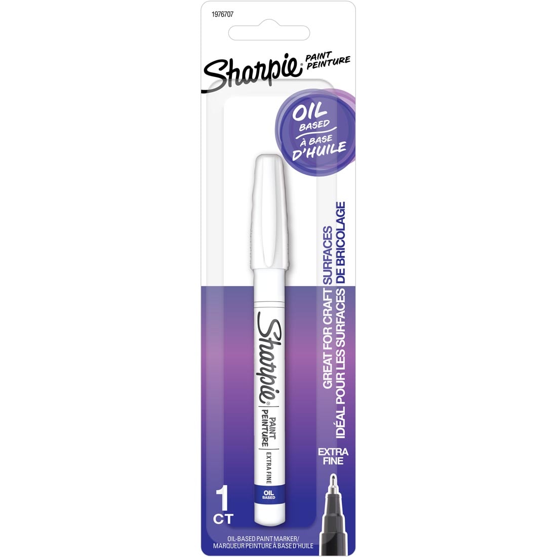 Sharpie Fine Point Oil-Based Paint Marker - White