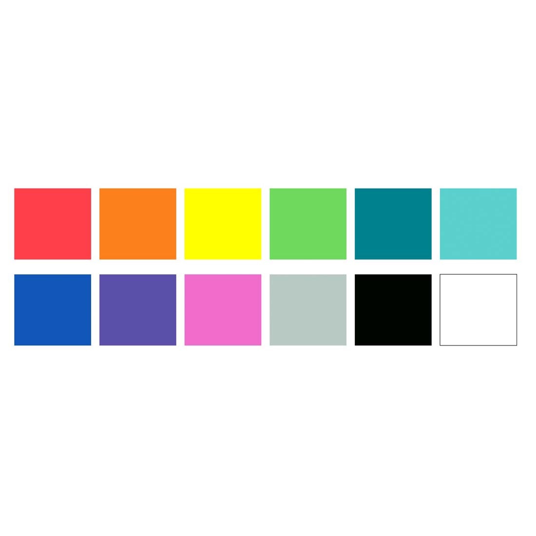 Swatches of Sharpie Creative Brush Tip Markers 12-Color Set