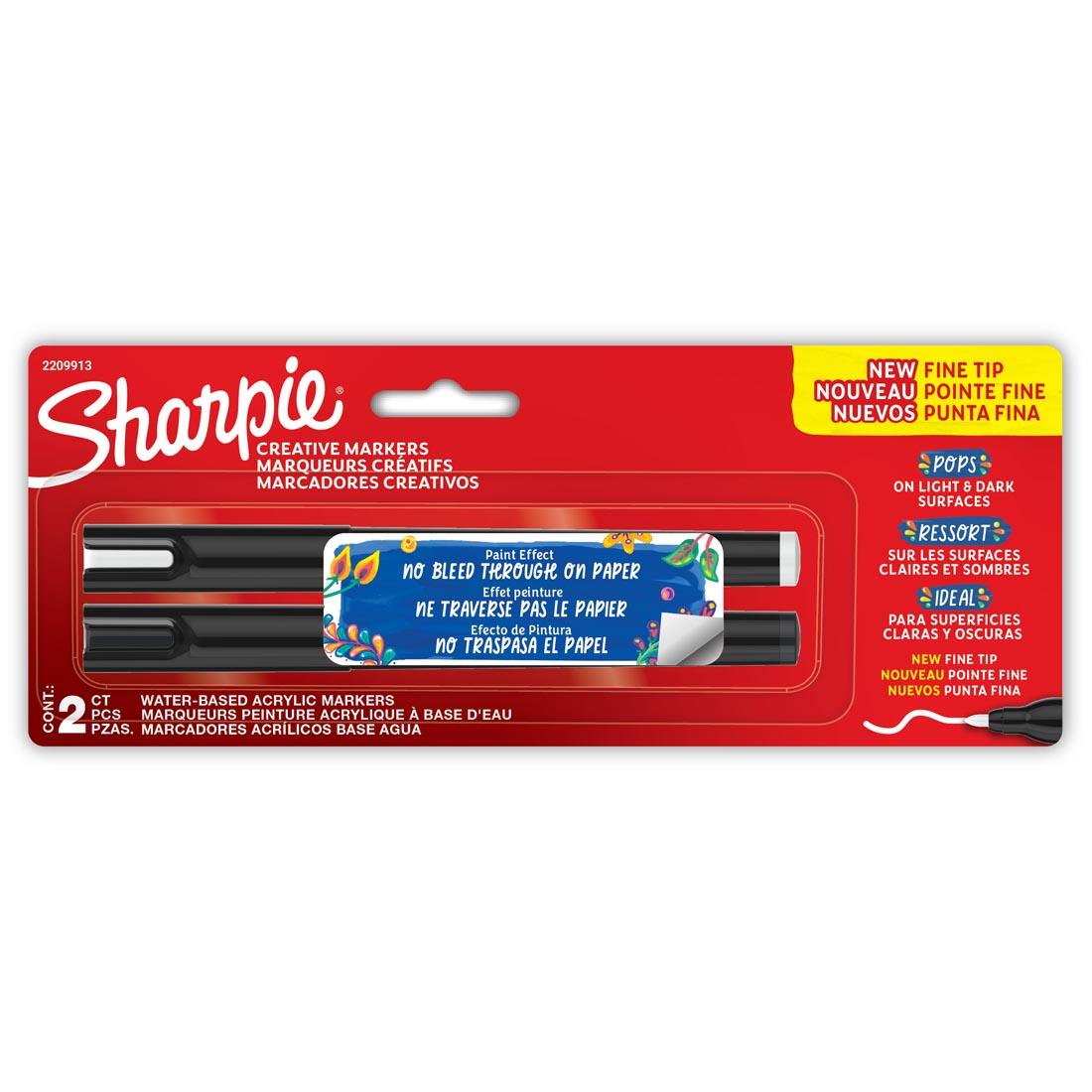 Sharpie Creative Fine Tip Markers 2-Color Set