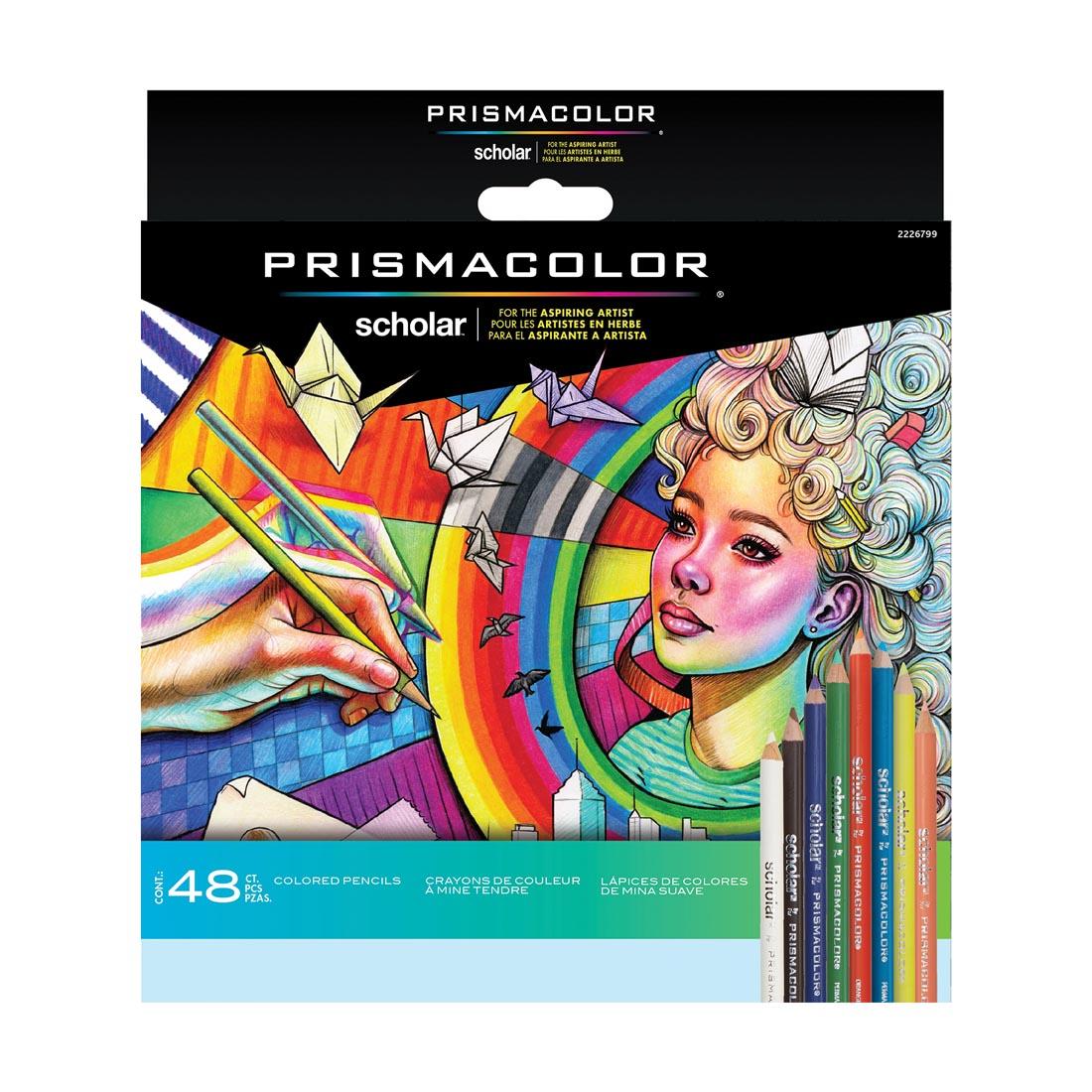 Prismacolor Scholar Colored Pencils 48-Color Set
