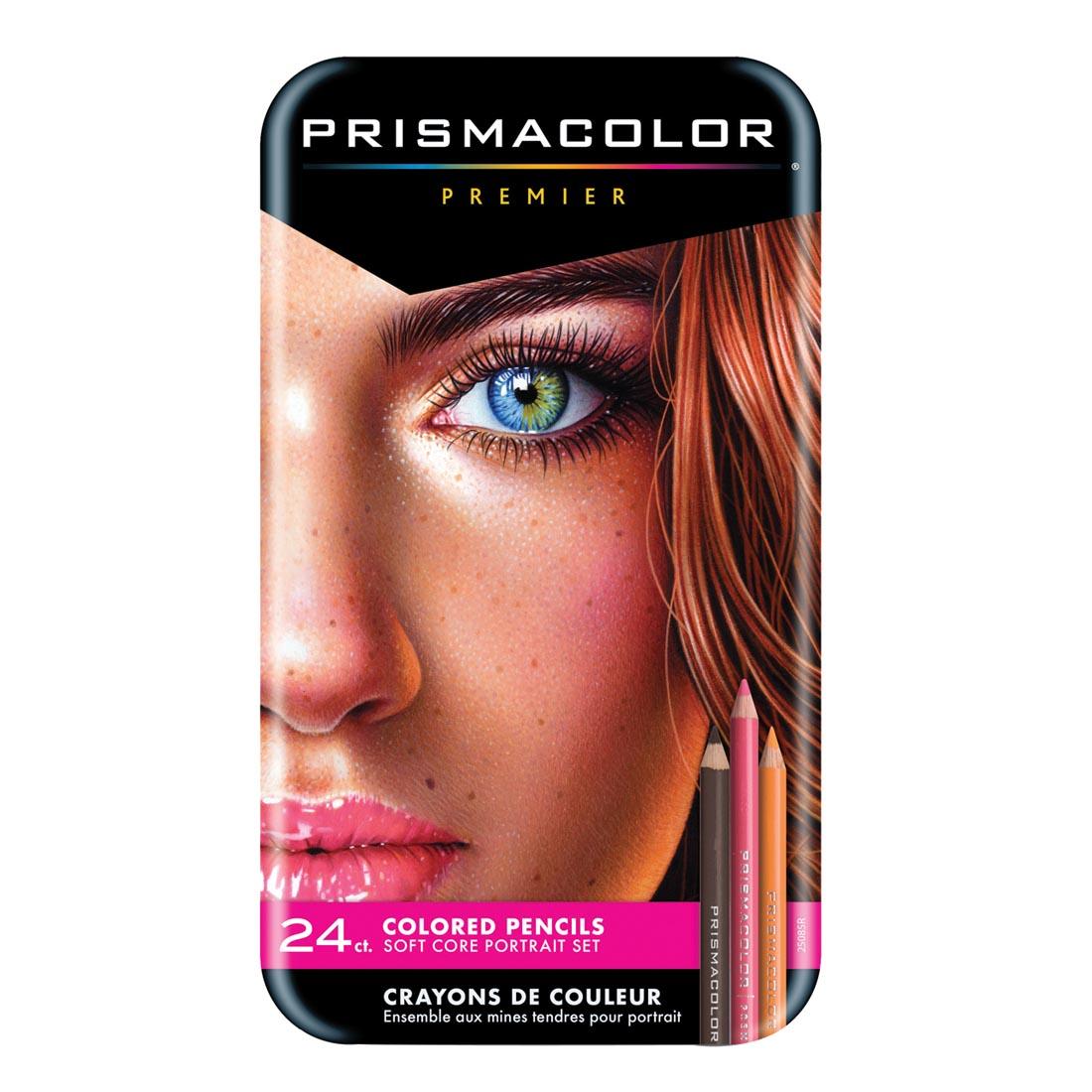 Prismacolor Premier Colored Pencils 24-Color Portrait Set