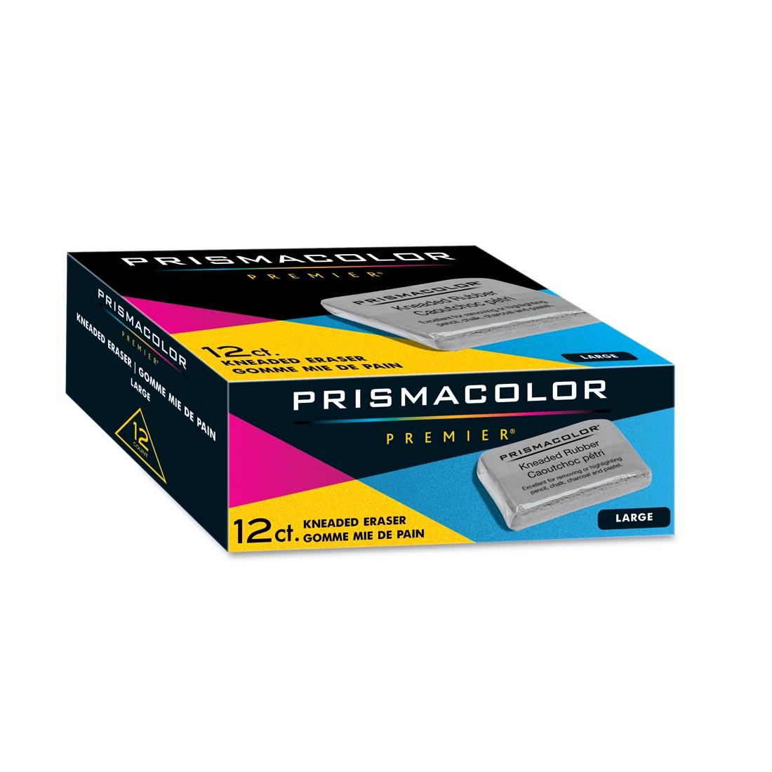 12-count package of Prismacolor Kneaded Large Rubber Erasers