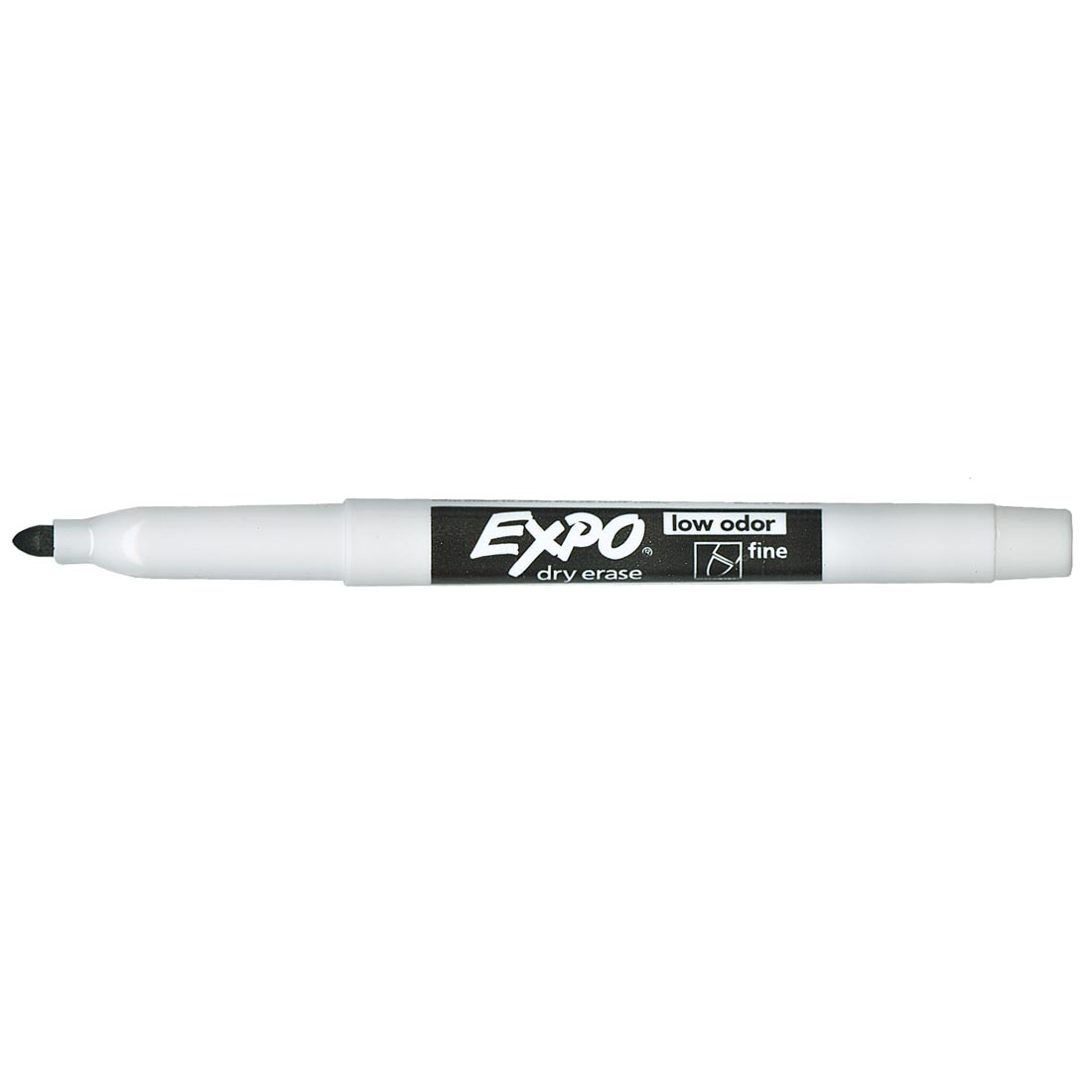 Black Expo Low Odor Fine Tip Dry Erase Marker without cap