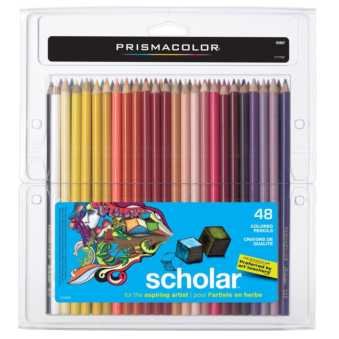 Prismacolor Scholar Colored Pencils 48-Color Set