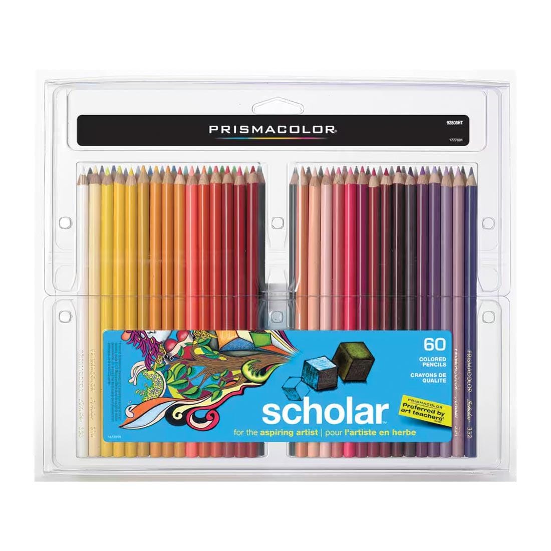 Prismacolor Scholar Colored Pencils 60-Color Set