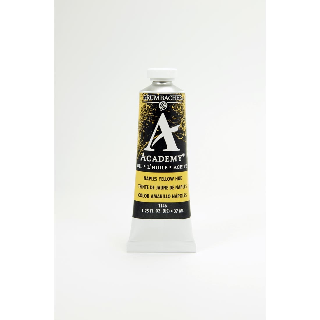 Tube of Naples Yellow Hue Grumbacher Academy Oil Color