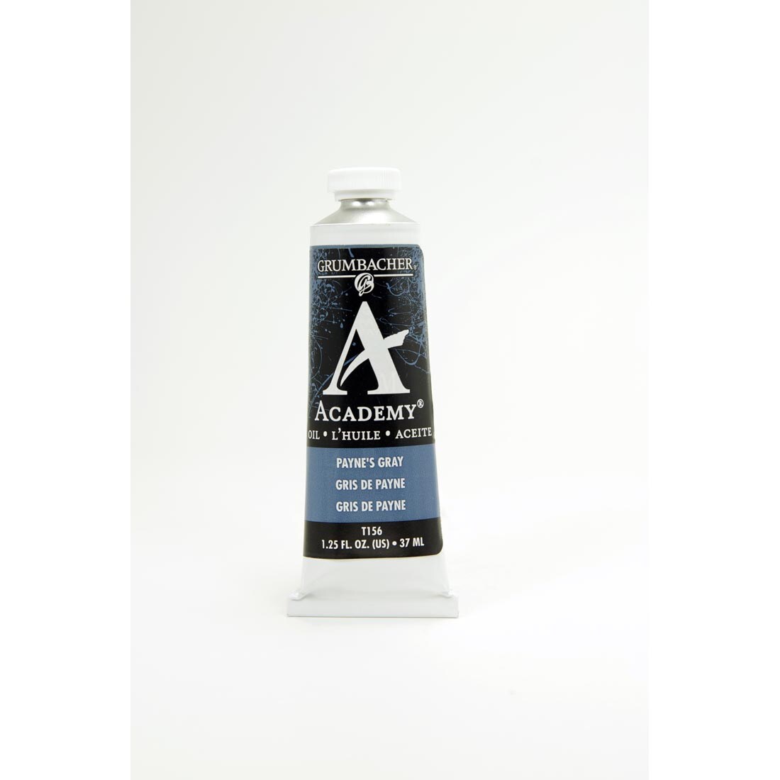 Tube of Payne's Gray Grumbacher Academy Oil Color