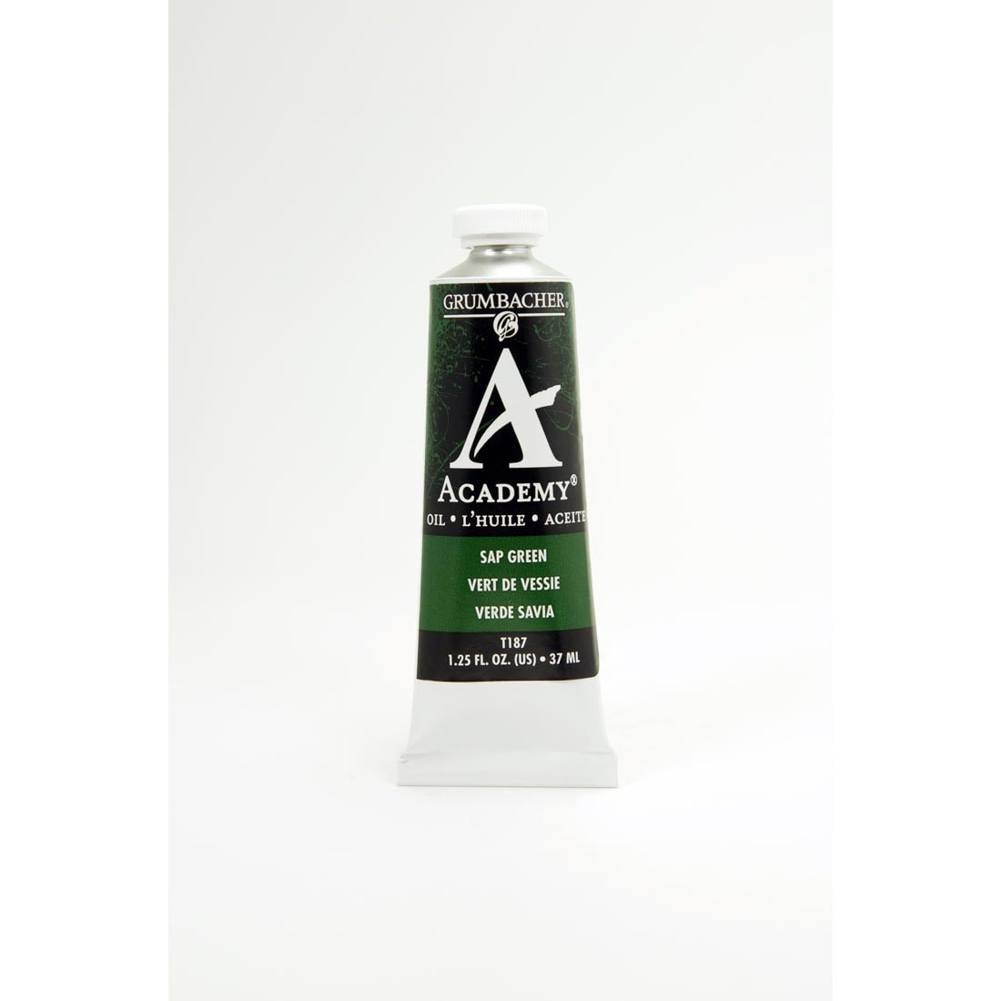 Tube of Sap Green Grumbacher Academy Oil Color