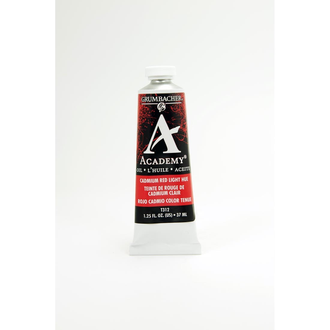 Tube of Cadmium Red Light Hue Grumbacher Academy Oil Color