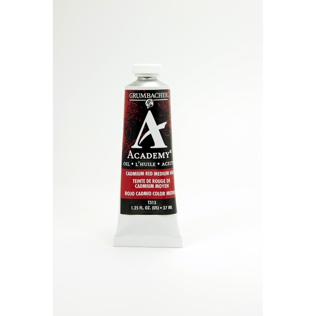 Tube of Cadmium Red Medium Hue Grumbacher Academy Oil Color