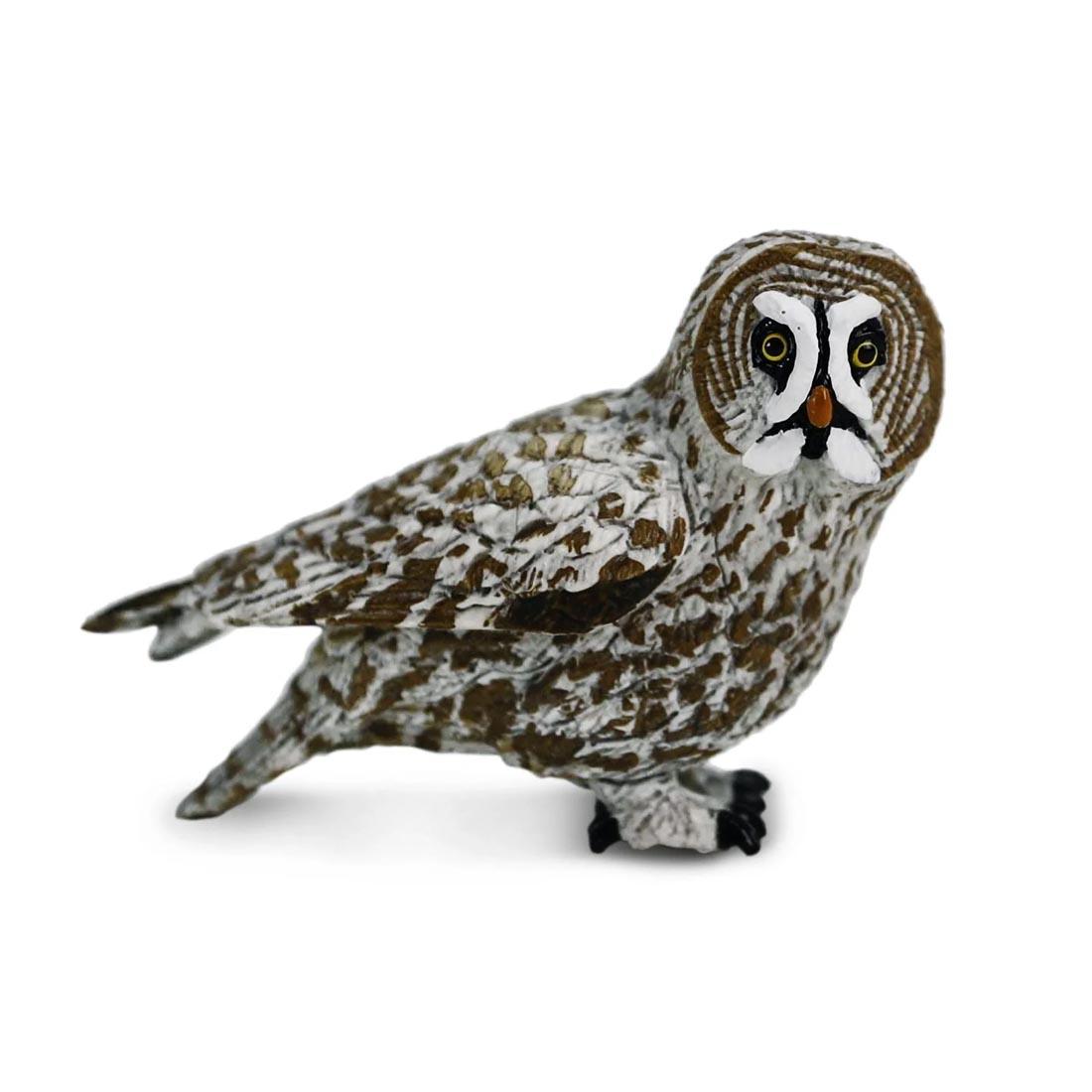 Great Gray Owl Figurine