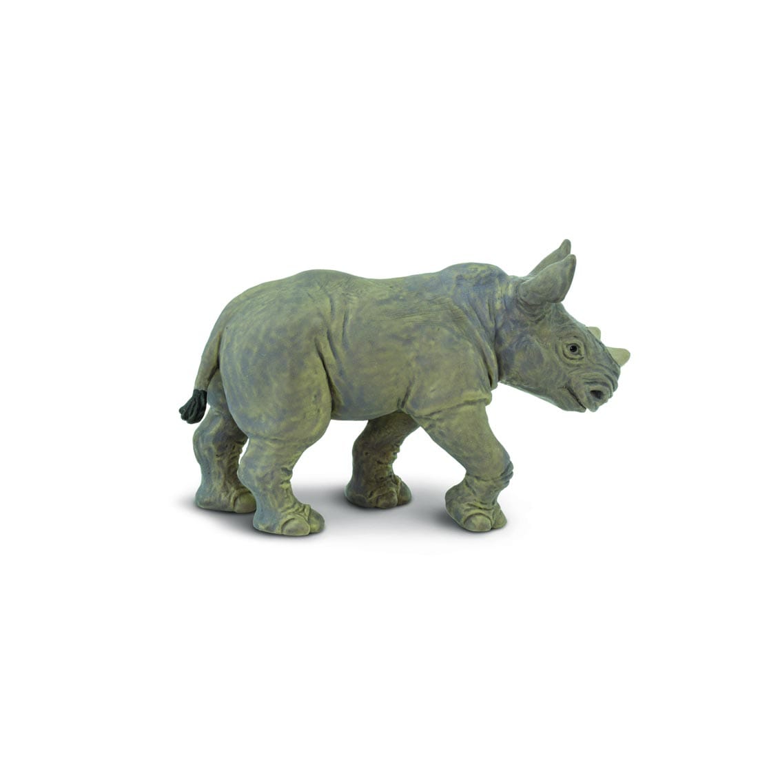 White Rhino Baby Figurine