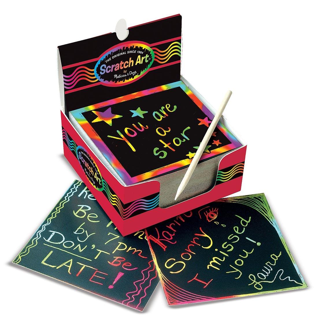 Scratch-Art Scratch Magic Note Cube