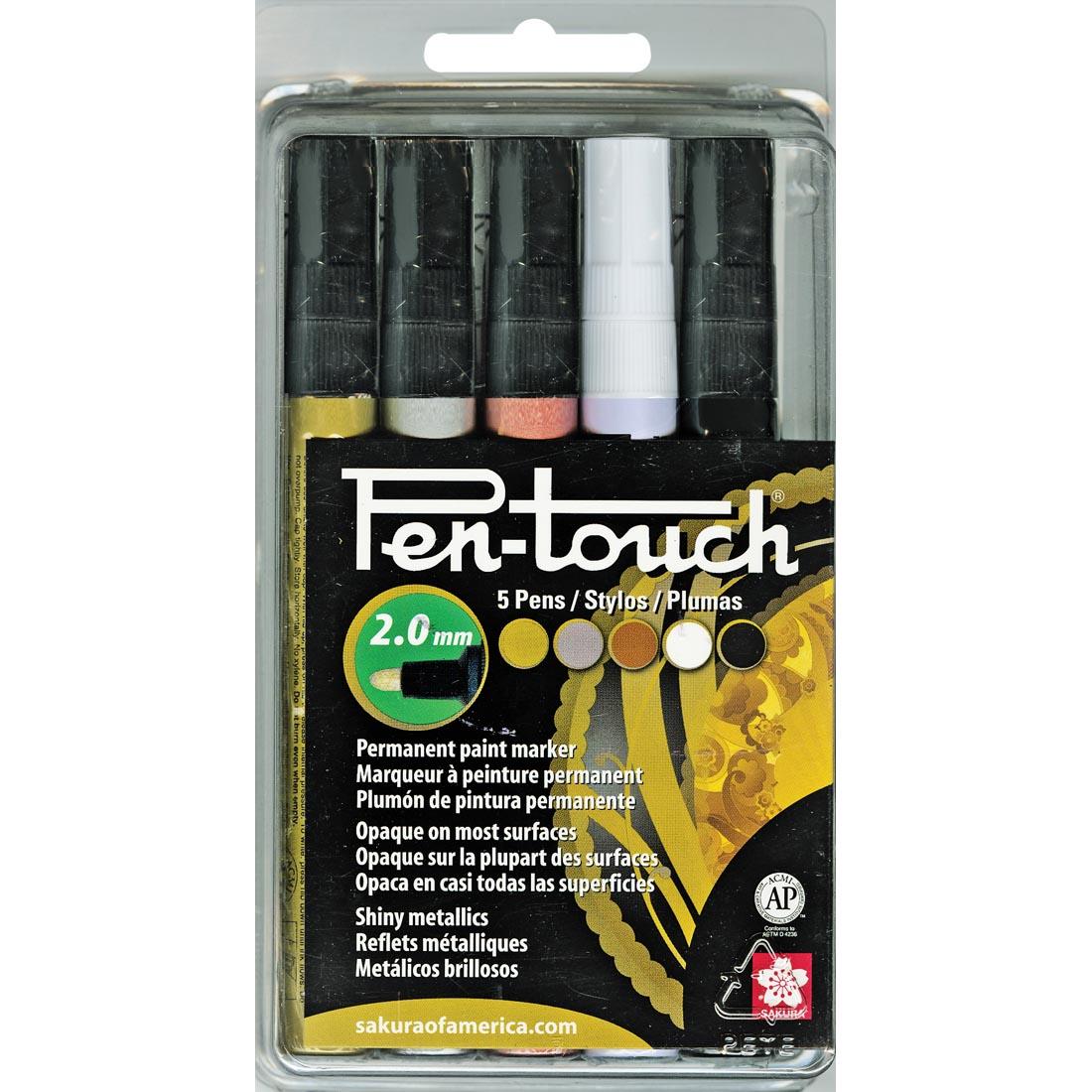 Sakura Pen-Touch 2mm Opaque Markers Set 2