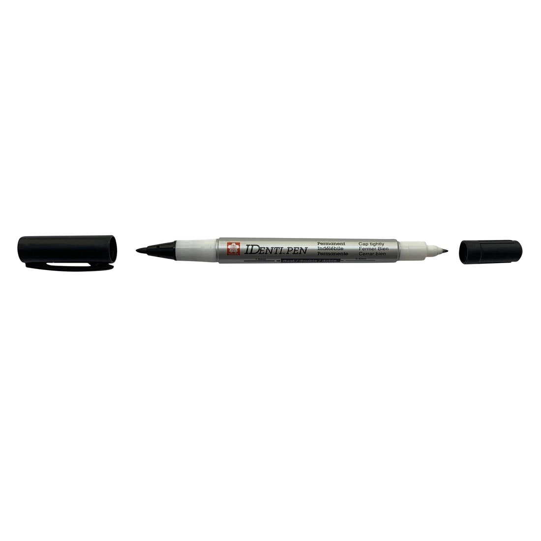 Sakura IDenti-Pen Dual-Point Marker with both caps off