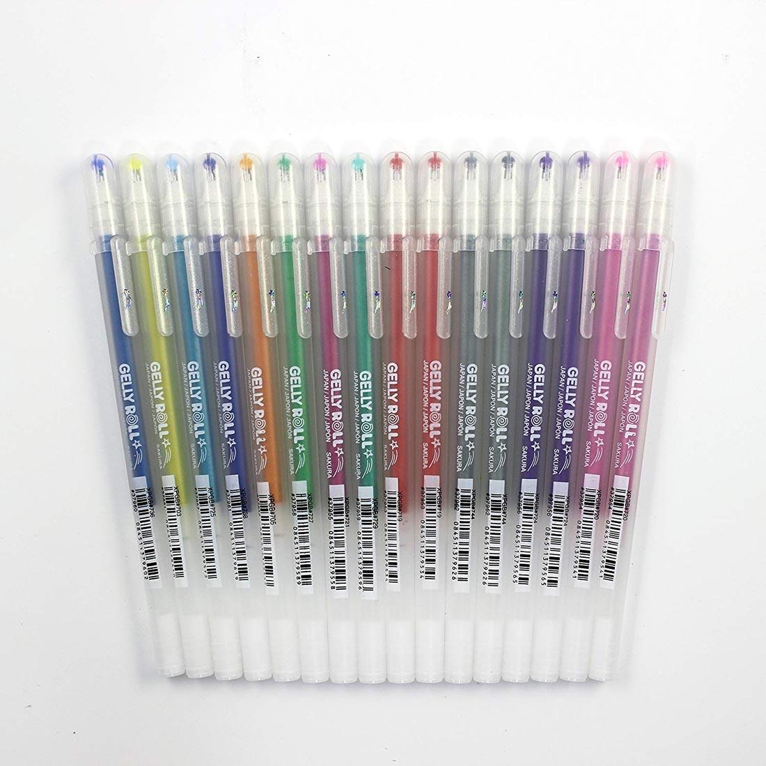 16 Sakura Gelly Roll Stardust Gel Pens