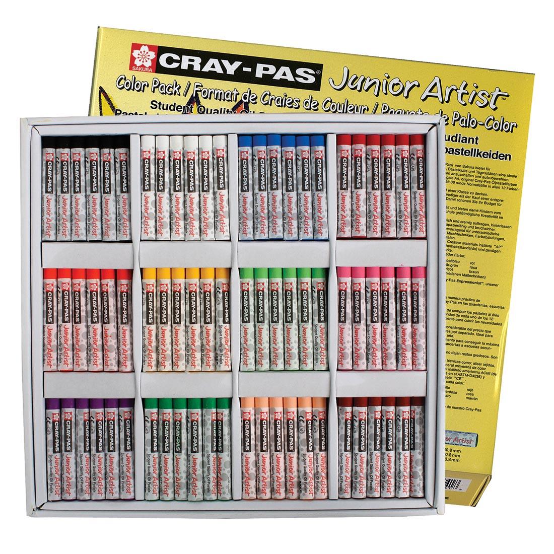 Cray-Pas Junior Artist Oil Pastels Color Pack