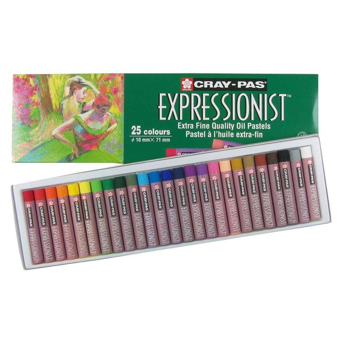Cray-Pas Expressionist Oil Pastels 25-Color Set
