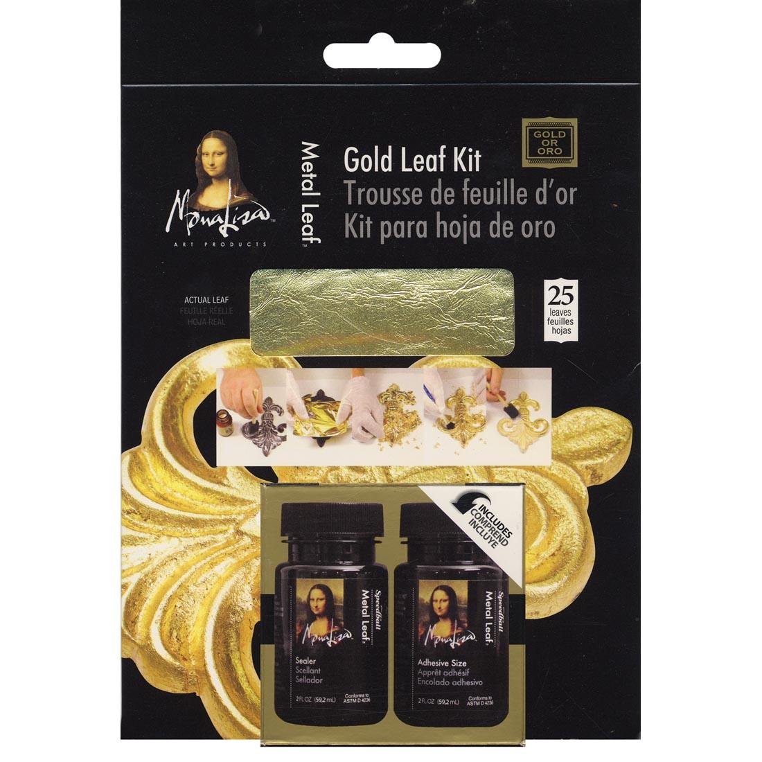 Mona Lisa Gold Leaf Kit