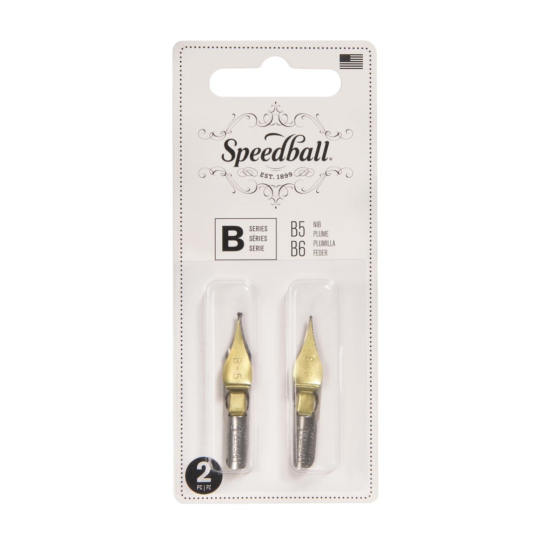 B5 and B6 Speedball Lettering Pen Nibs