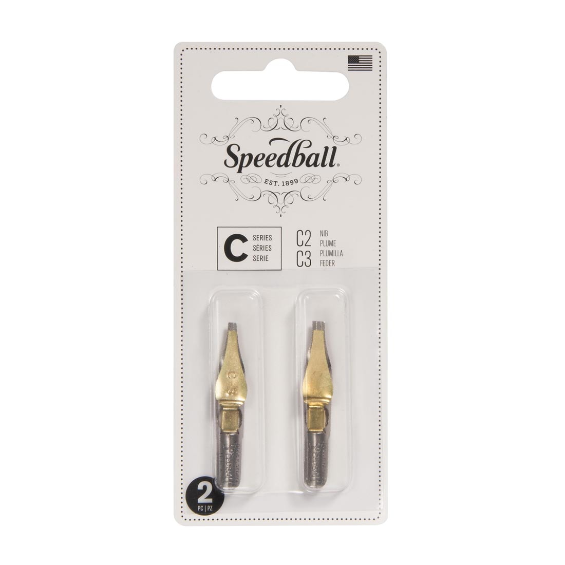 C2 and C3 Speedball Lettering Pen Nibs