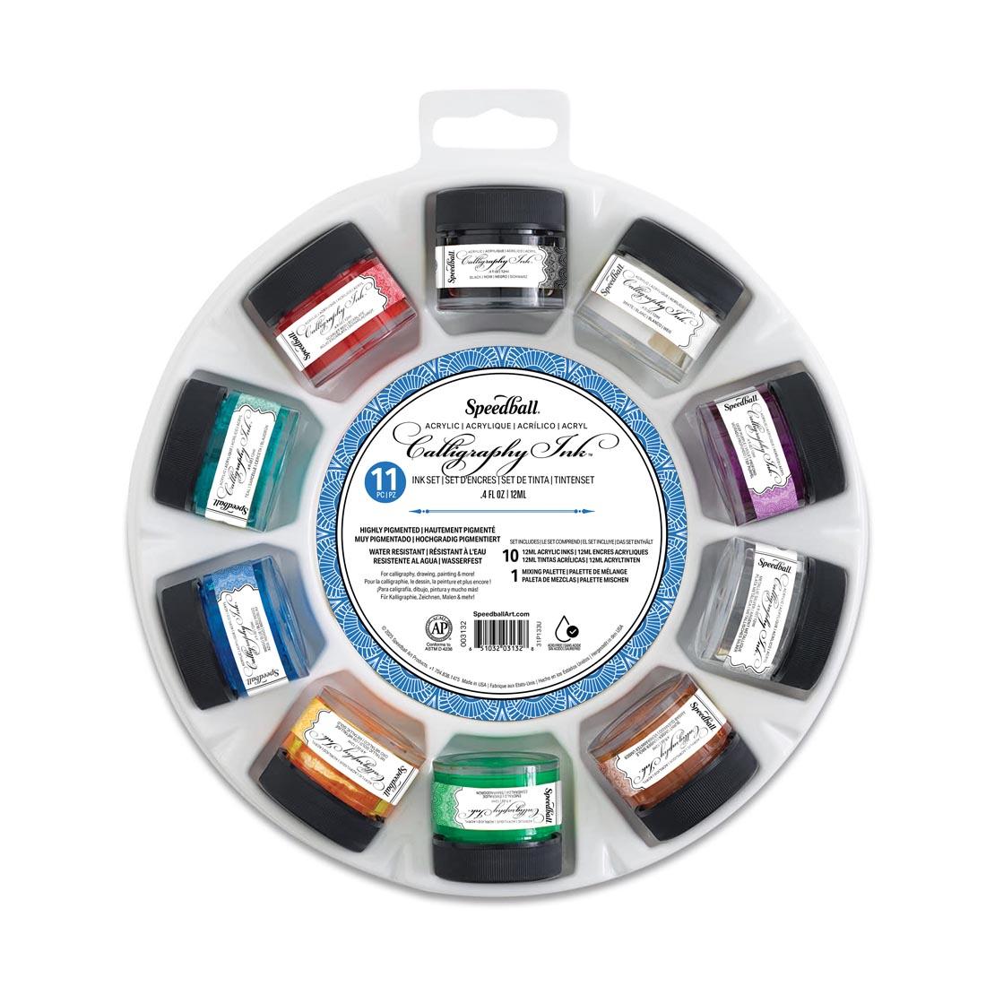 Speedball Calligraphy Ink Palette Kit