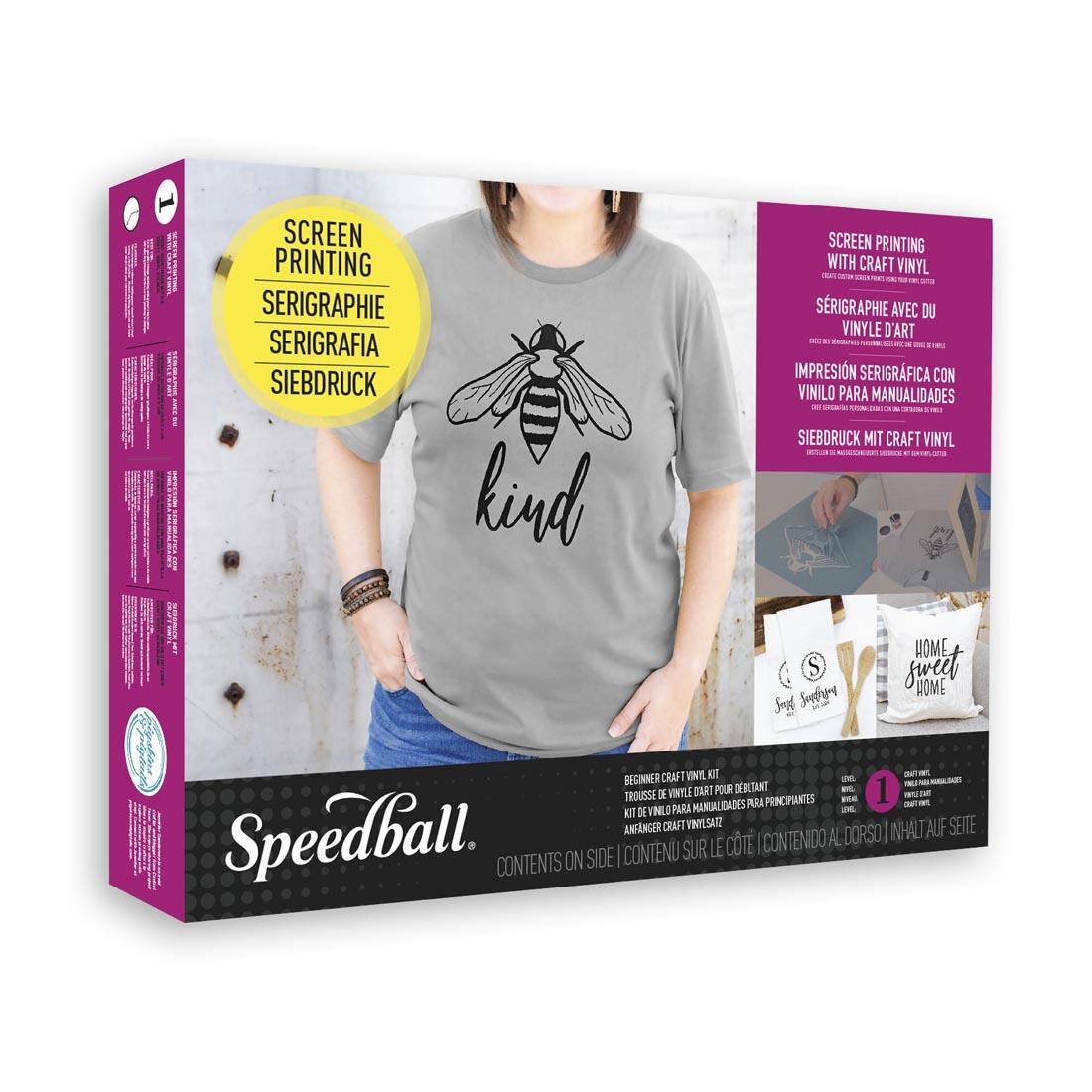Package of Speedball Vinyl Screen Printing Beginner Kit