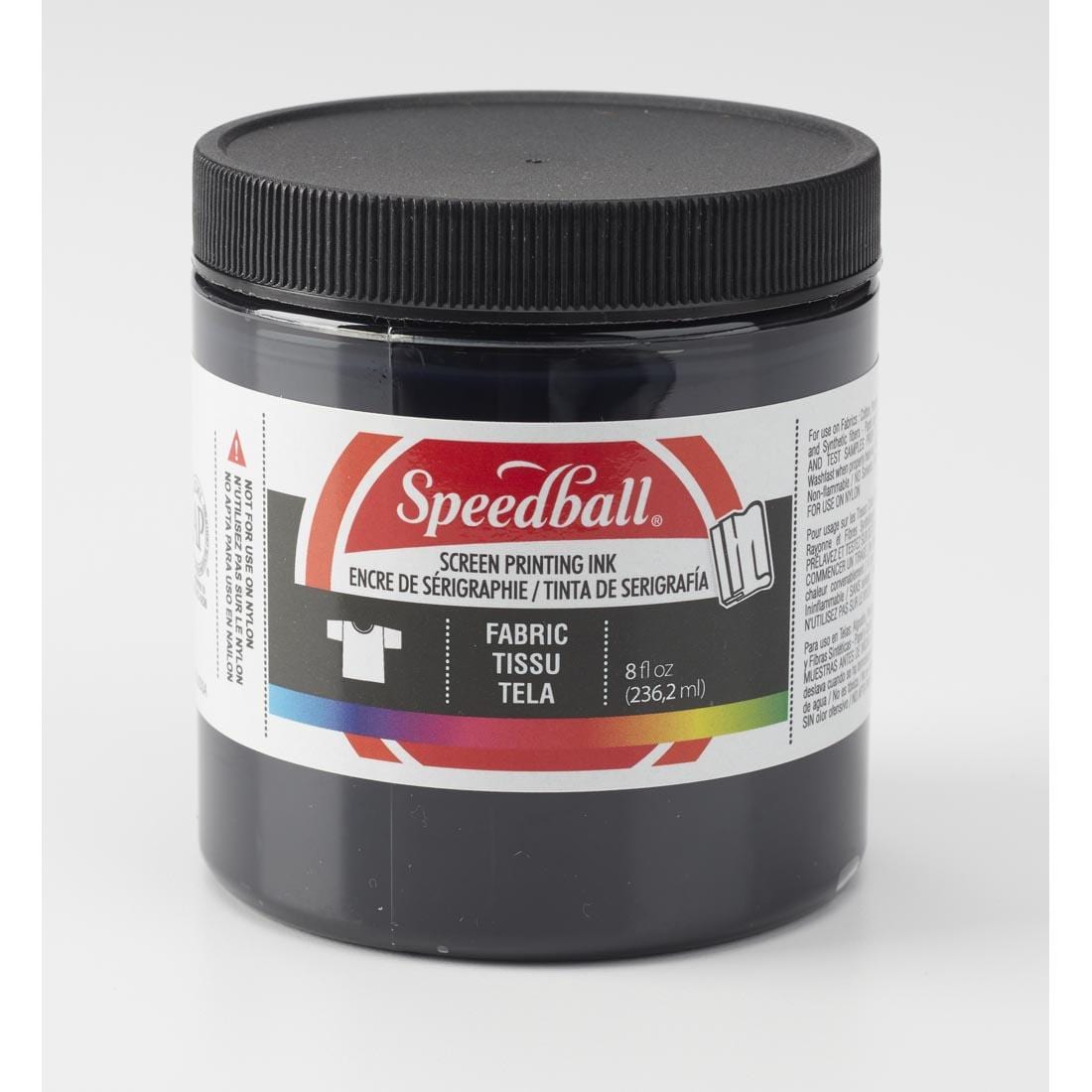 Black Speedball Fabric Screen Printing Ink