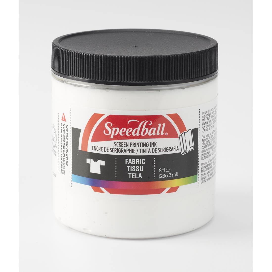 White Speedball Fabric Screen Printing Ink