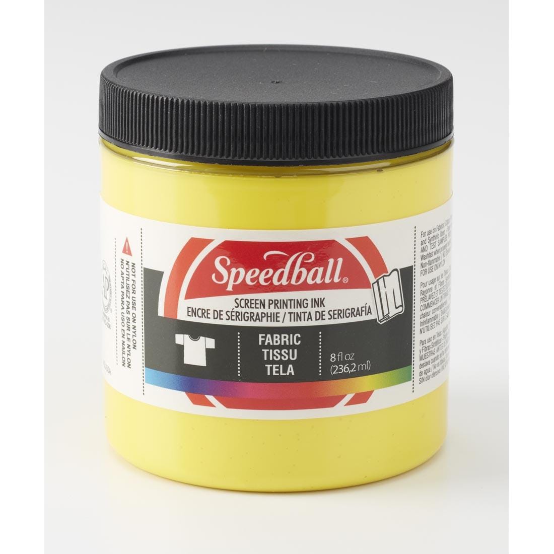 Yellow Speedball Fabric Screen Printing Ink