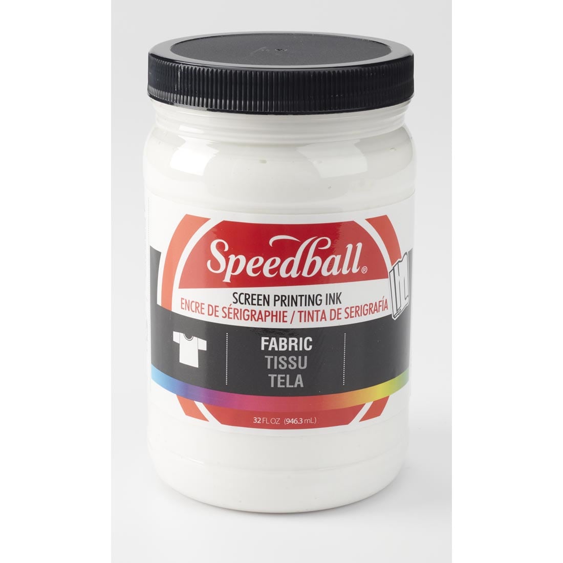 White Speedball Fabric Screen Printing Ink