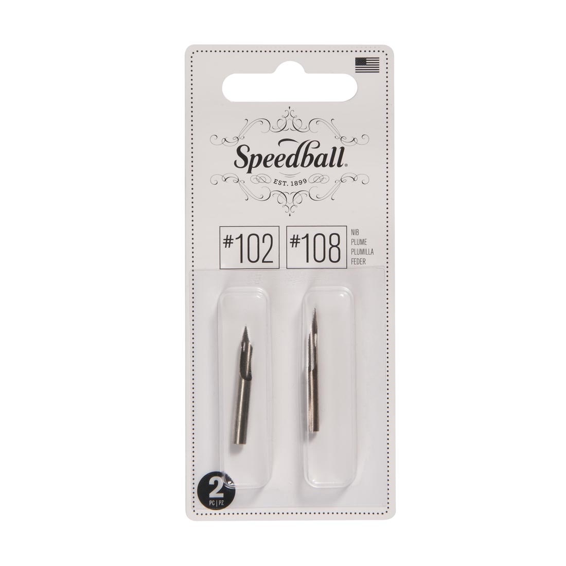 Speedball 102 & 108 Artists' Pen Points