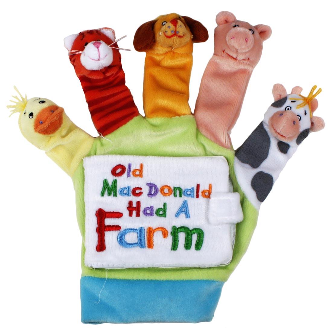Old MacDonald Hand-Puppet Board Book by Scholastic