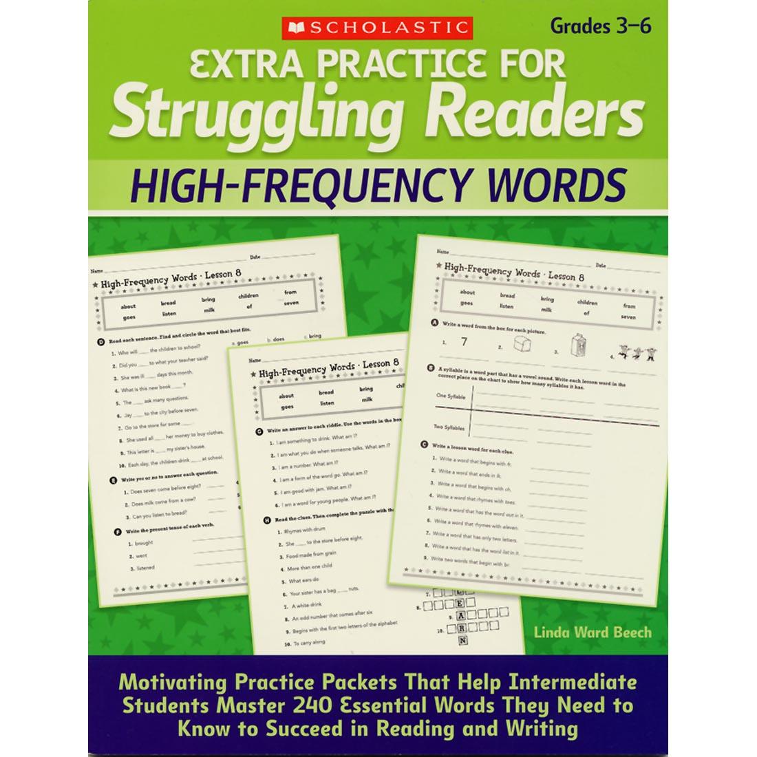 Scholastic Extra Practice for Struggling Readers: High-Frequency Words