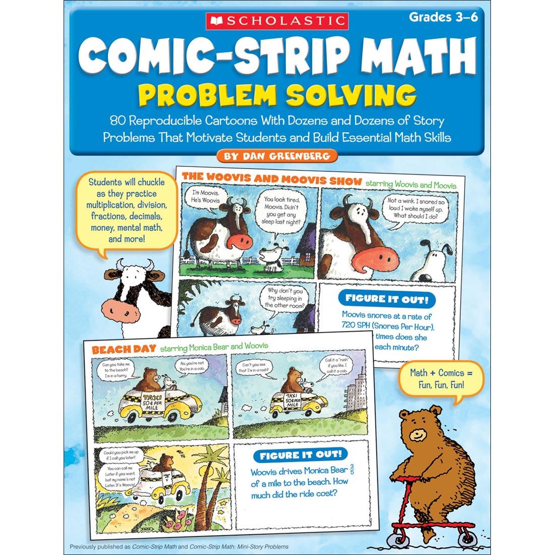 Scholastic Comic-Strip Math: Problem Solving Book