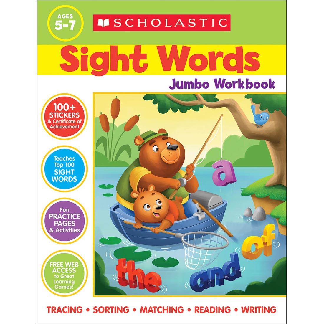 Sight Words Jumbo Workbook by Scholastic