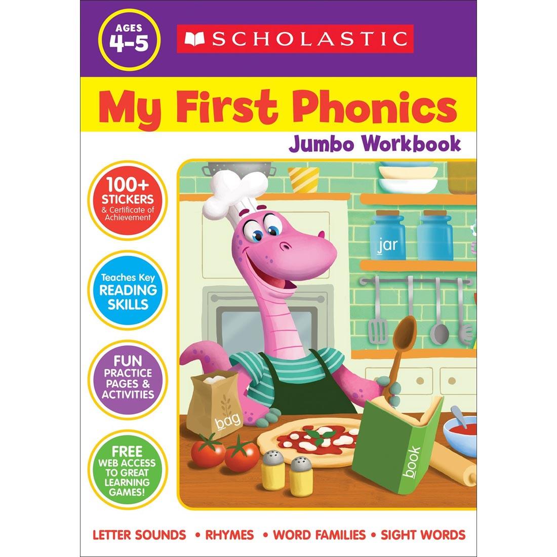 front cover of My First Phonics Jumbo Workbook