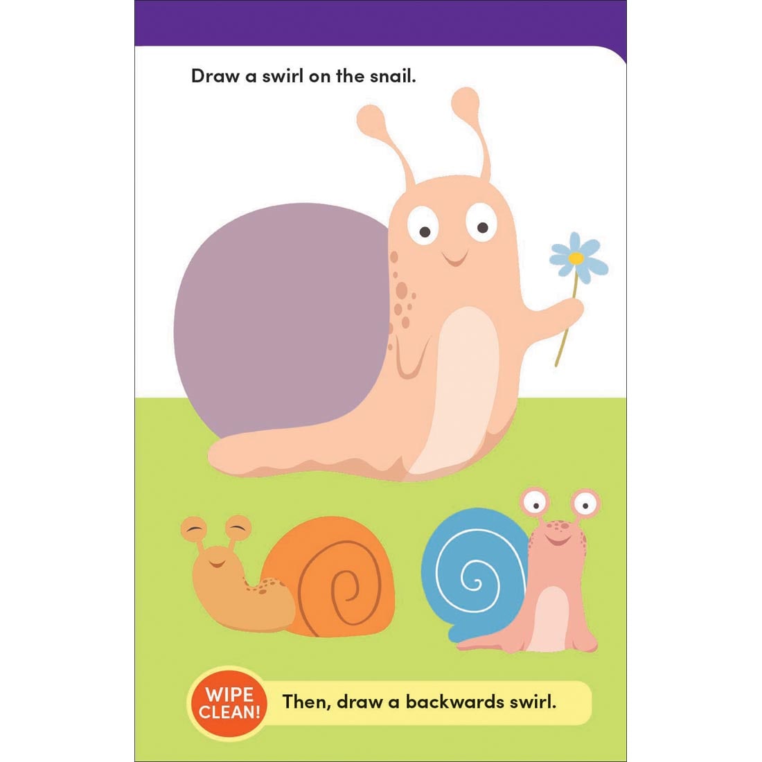 page from Scholastic Toddler Wipe-Clean Workbook