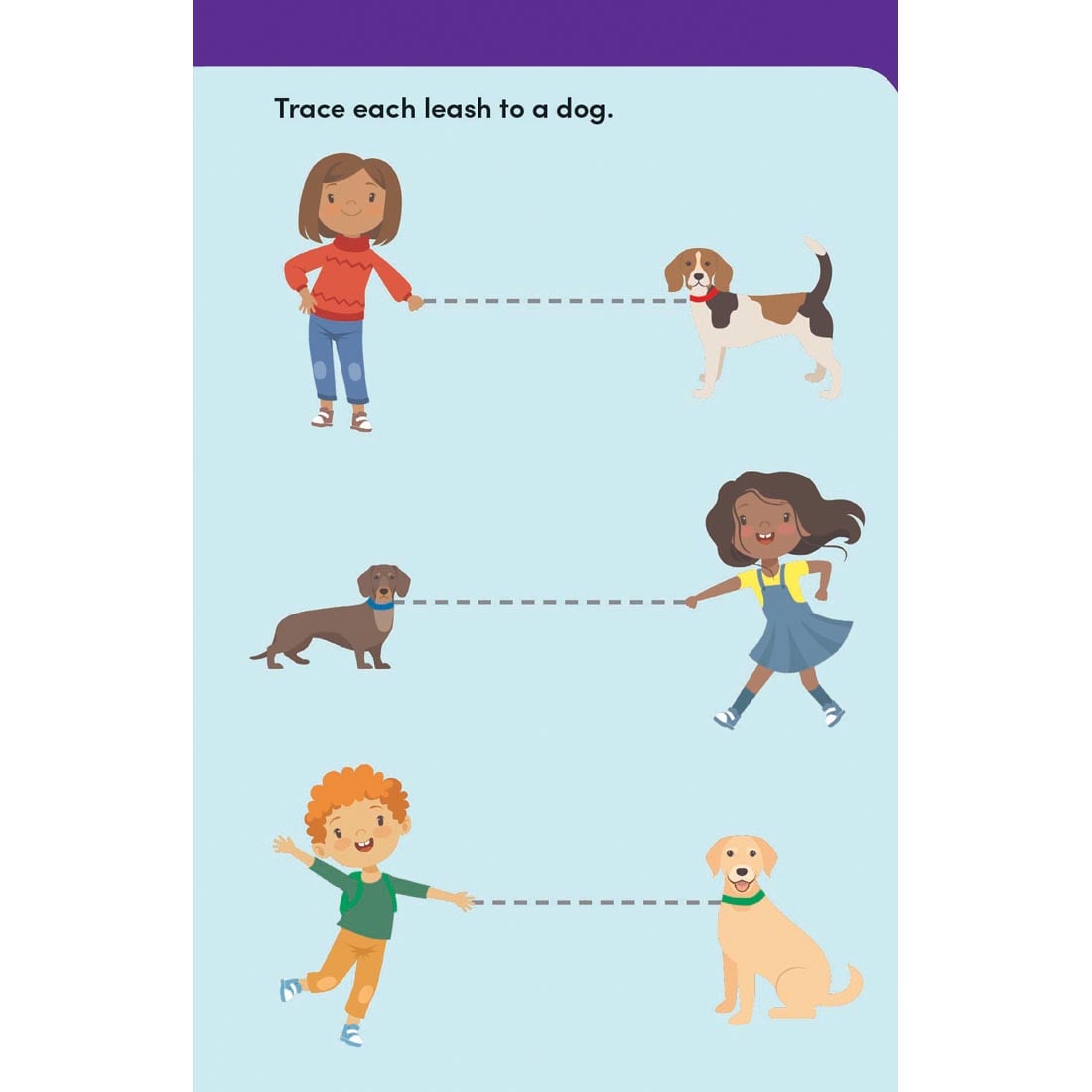 page from Scholastic Toddler Wipe-Clean Workbook