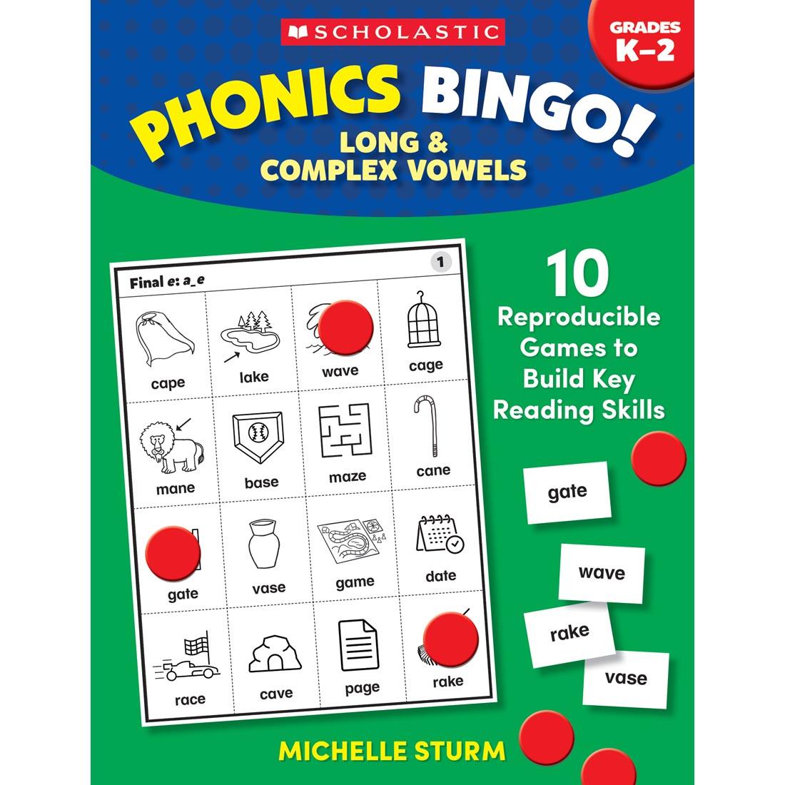 Scholastic Phonics Bingo! Long & Complex Vowels